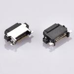 Mid mount USB Type-C 16P IPX7 Waterproof Connector With Shell T3